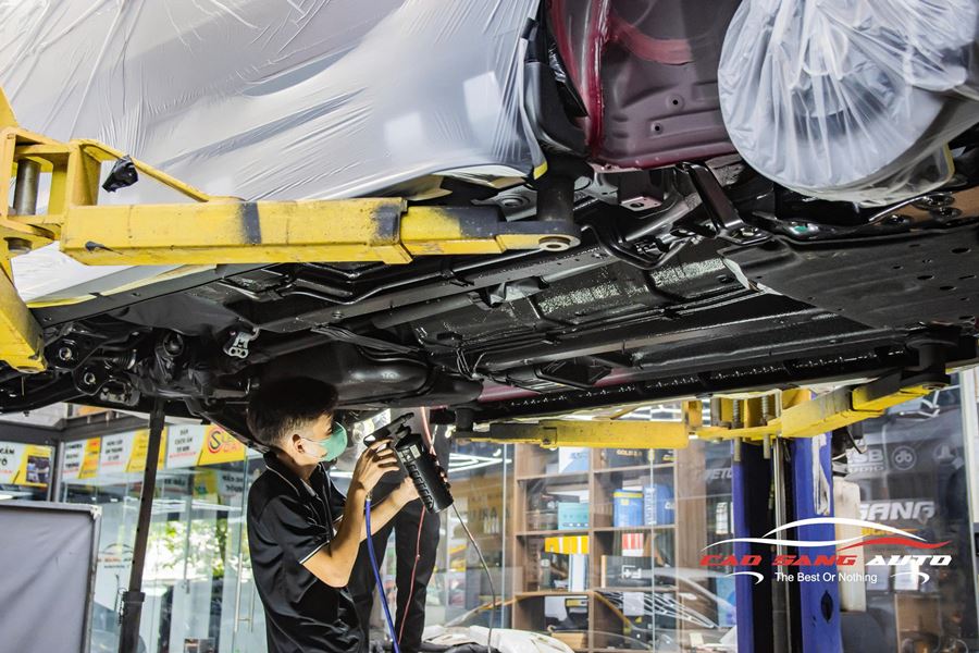 Sơn phủ gầm bảo vệ hệ thống khung gầm lâu dài