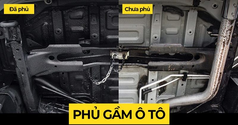 Sơn phủ gầm ô tô là gì có tác dụng gì?