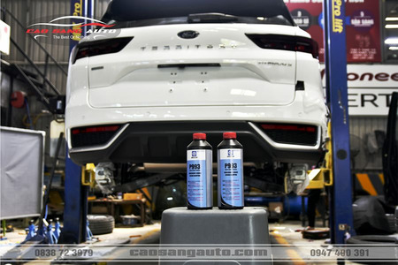 Sơn phủ gầm xe Ford Territory