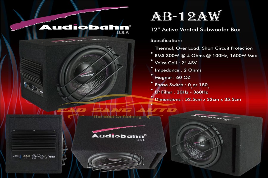 Loa sub 12inch Audiobahn AB - 12AW