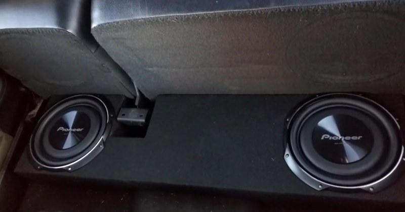 SUB HƠI PIONEER TS-SW3002S4 - Lắp cho các dòng xe có không gian nhỏ hẹp, chất âm mạnh mẽ uy lực