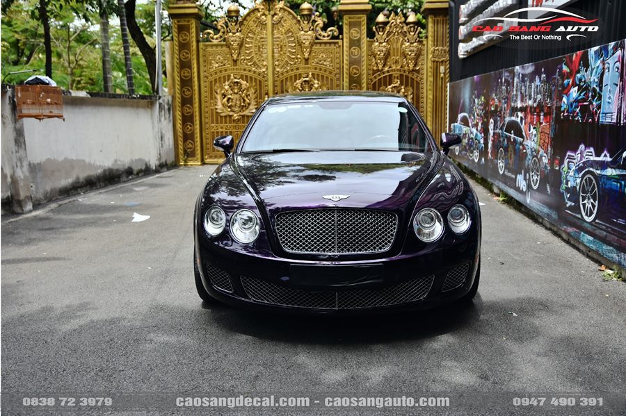 Thay màu - Đổi cá tính cho Bentley Mulsanne, Bentley Continental 2012 với decal cao cấp Inozetek, Teckwrap