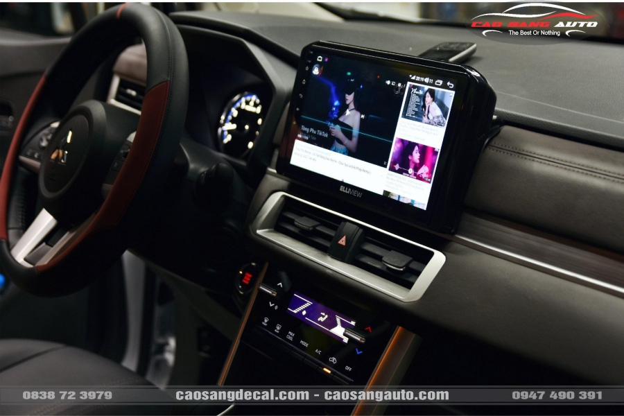 lắp màn hình android xpander tại cao sang auto