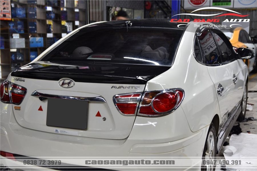 【TOP】Mẫu dán nóc đen xe Hyundai Avante mới nhất. Decal cao cấp bóng như sơn