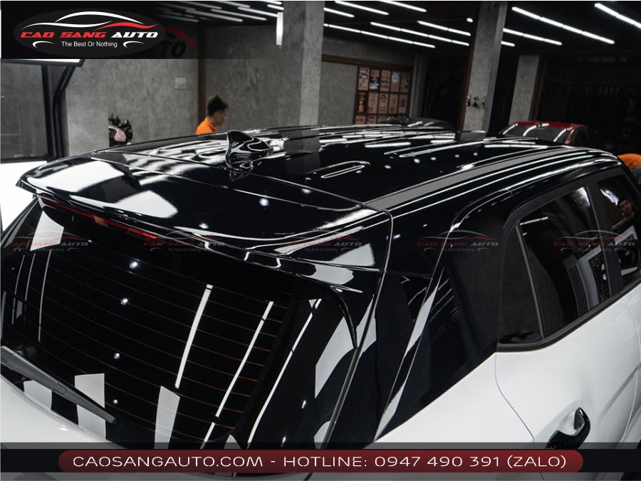 【TOP】Mẫu dán nóc đen xe Hyundai Creta mới nhất. Decal cao cấp bóng như sơn