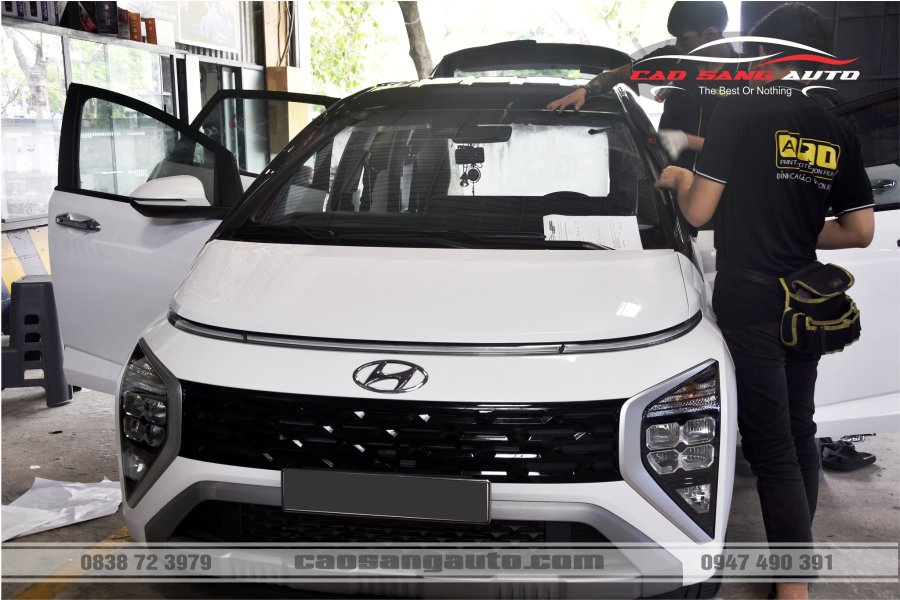【TOP】Mẫu dán nóc đen xe Hyundai Stargazer mới nhất. Decal cao cấp bóng như sơn