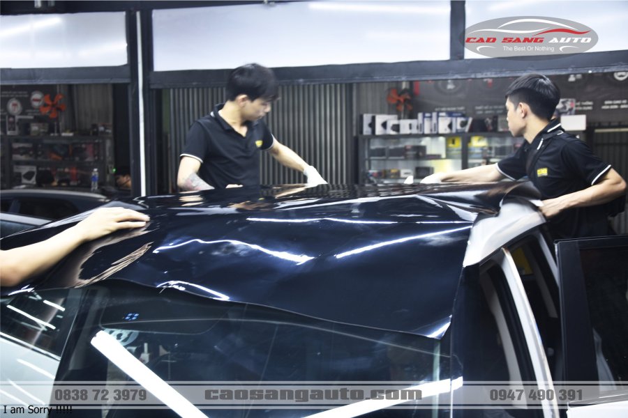 【TOP】Mẫu dán nóc đen xe Kia Carens 2023 mới nhất. Decal cao cấp bóng như sơn