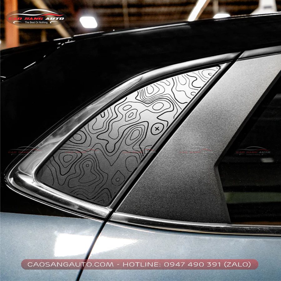 【TOP】Mẫu dán nóc đen xe Mazda CX30 mới nhất. Decal cao cấp bóng như sơn