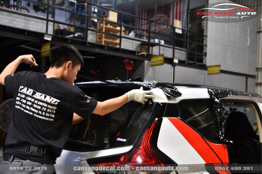 【TOP】Mẫu dán nóc đen xe Suzuki XL7 mới nhất. Decal cao cấp bóng như sơn