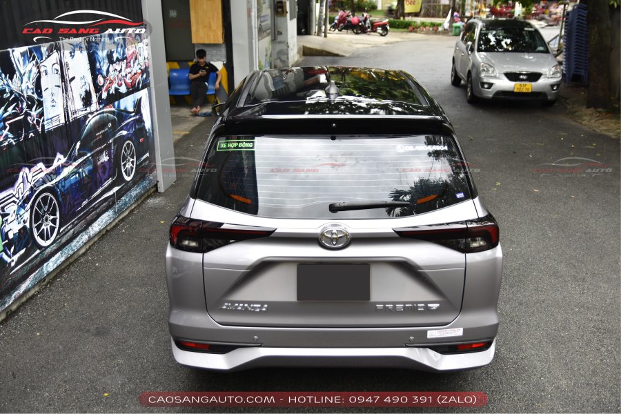 【TOP】Mẫu dán nóc đen xe Toyota Avanza mới nhất. Decal cao cấp bóng như sơn