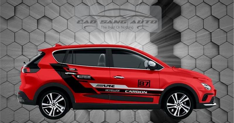 [Tư Vấn] Các mẫu decal dán xe ô tô điện Vinfast đẹp