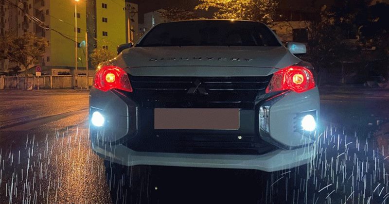 [Tư Vấn] Độ đèn bi gầm led laser Mitsubishi Attrage chi tiết nhất