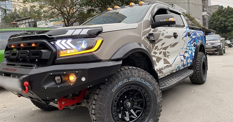 [Tư Vấn] Độ đèn bi led laser Ford Ranger chi tiết nhất tại Cao Sang Auto