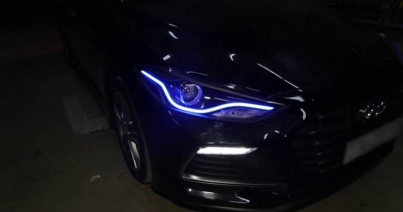 [Tư Vấn] Độ đèn cho Elantra đẹp tốt nhất