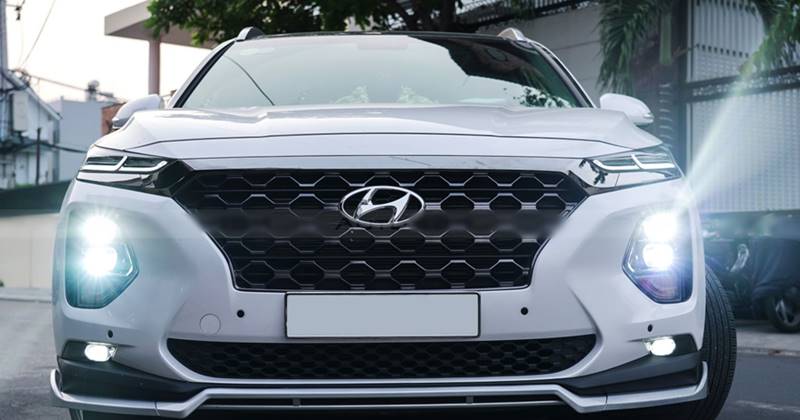 [Tư Vấn] Độ đèn LED cho Hyundai Santafe đẹp giá tốt nhất
