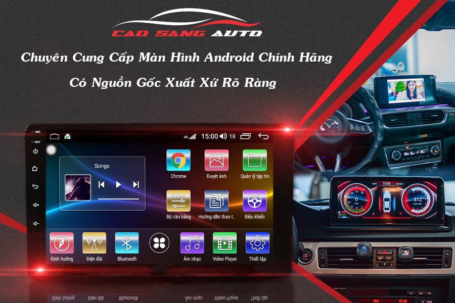 Cao Sang Auto - cửa hàng cung cấp màn hình Android cho xe Toyota chính hãng