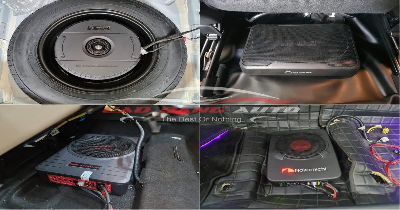 【Tư Vấn】Loa Sub cho xe hơi ô tô nên chọn loại nào thì tốt?