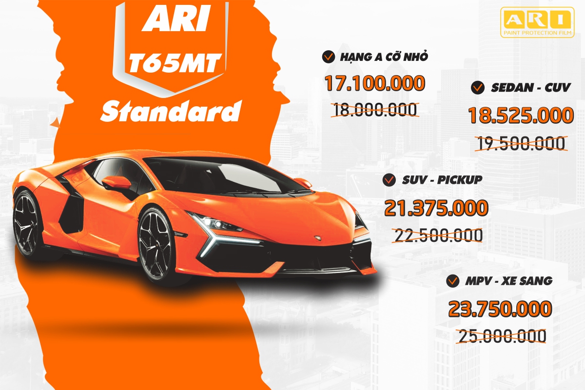 bảng giá dán ppf ô tô chi tiết