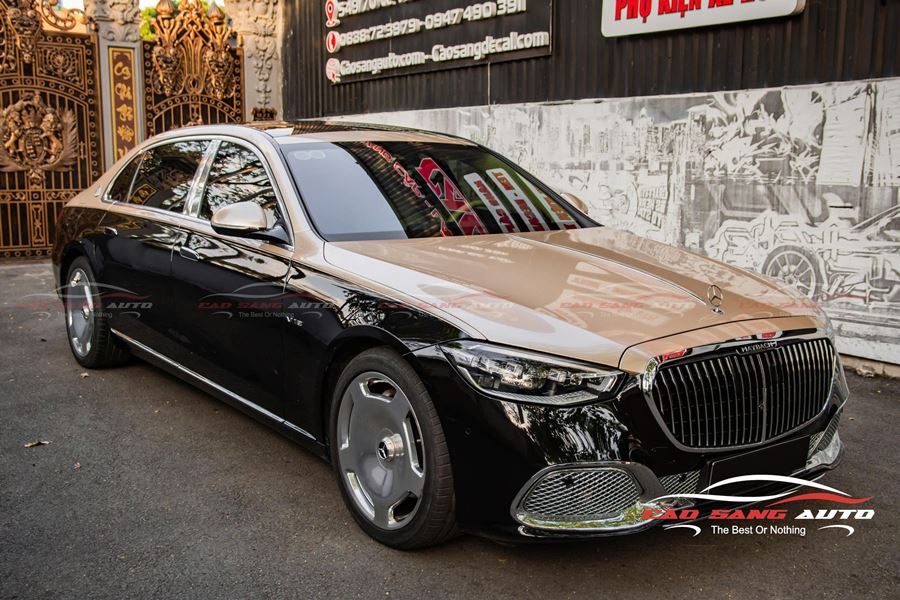 Wrap - Dán đổi màu xe Mercedes Maybach S680