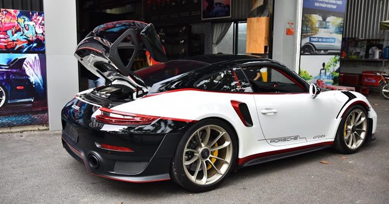 Wrap tem Sport nâng cao sự mạnh mẽ, cuốn hút cho siêu xe Porsche GT2RS