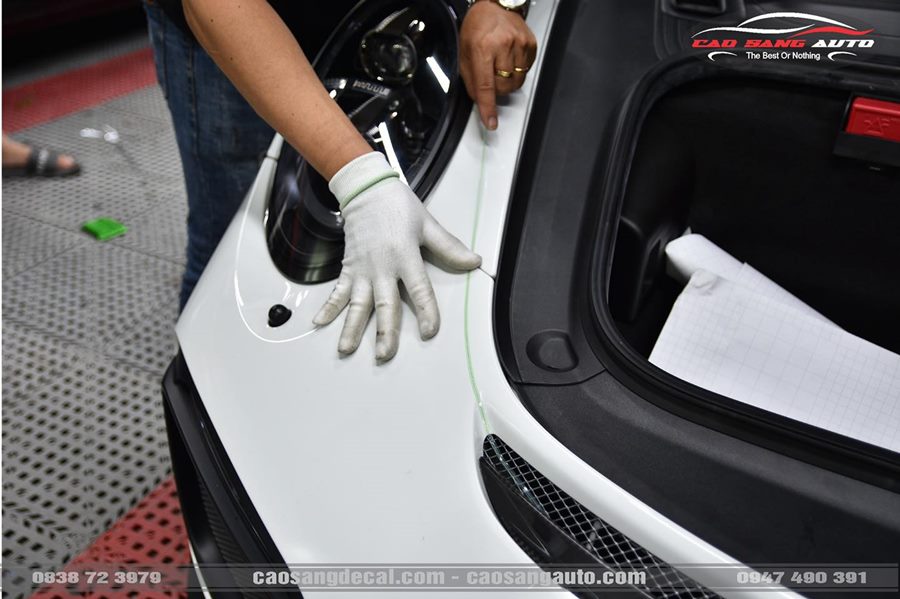 Wrap tem Sport nâng cao sự mạnh mẽ, cuốn hút cho siêu xe Porsche GT2RS