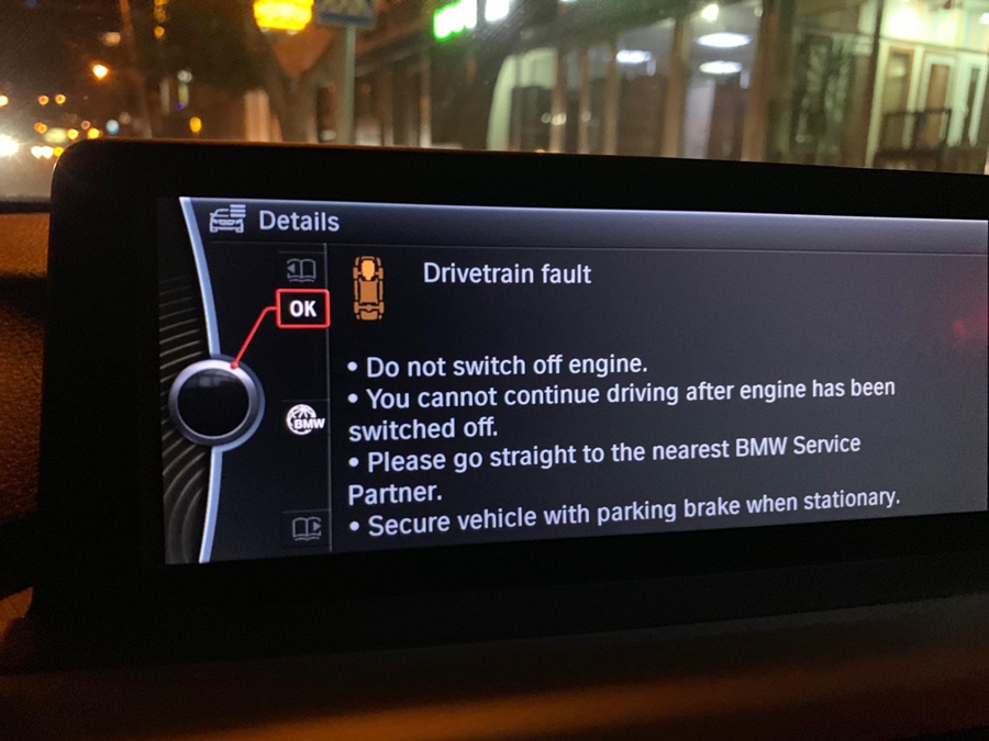 Xe BMW báo lỗi Drivetrain: Nguyên nhân và cách khắc phục